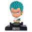 One Piece Roronoa Zoro Shaking Head Figure Car Decoration Accessories