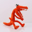 Orange From Rainbow Friends Plush Toy