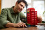 Ideas Red London Telephone Box 21347 Brick Building Kit