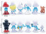 The Smurfs Figure Set of 12 5cm 2inches
