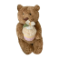 Jellycat Shanghai Exclusive Bartholomew Bear Magnolia Cupcake Soft Stuffed Plush 25cm 9.84inches