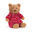 Jellycat Bartholomew Bear Bedtime Soft Stuffed Plush 26cm 10.23inches