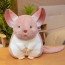 Purple Hamster Plush Toy 25cm 9.8inches