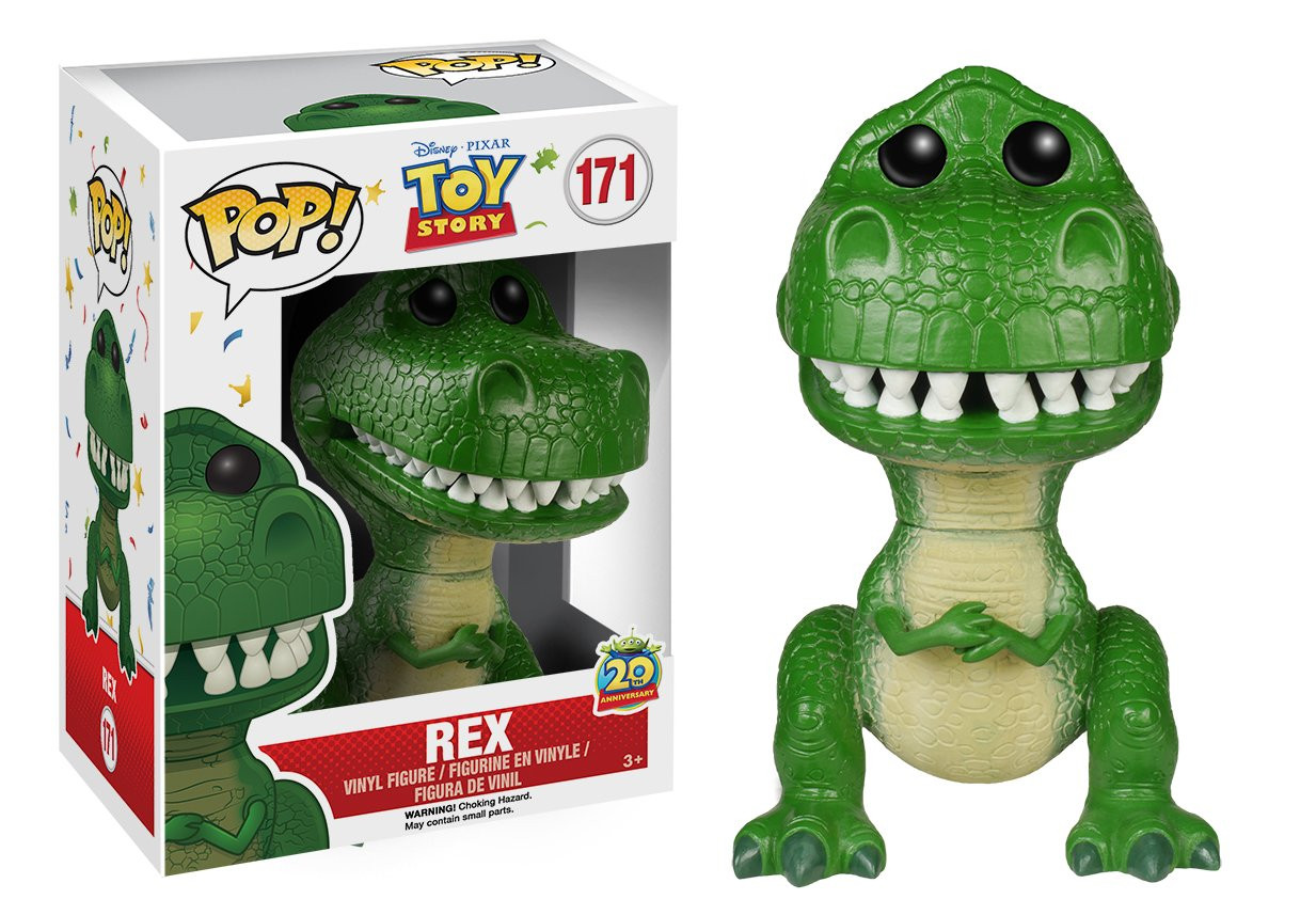 Funko Pop Disney: Toy Story Rex Action Figure