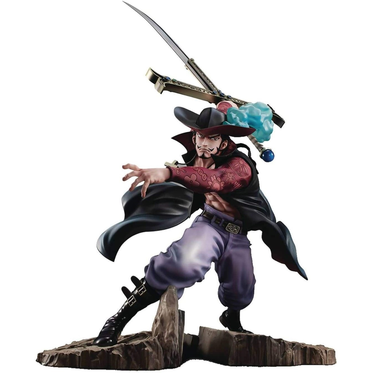 One Piece Portrait of Pirates Neo-Maximum Dracule Mihawk Figure Statue