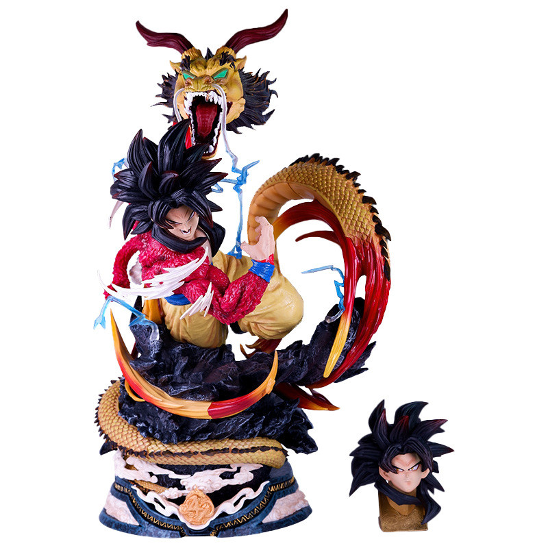 Goku Super Saiyan 4 Dragon Fist From Dragon Ball GT GK Figure Statue