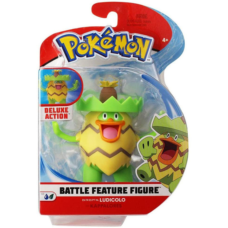 Pokemon Ludicolo Battle Feature Figure