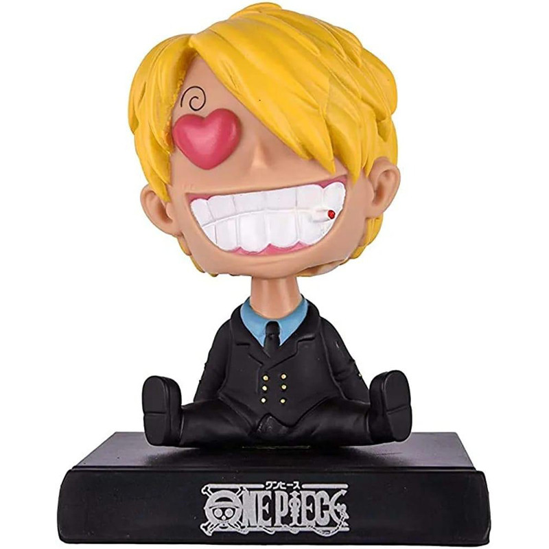 One Piece Sanji Shaking Head Figure Car Decoration Accessories