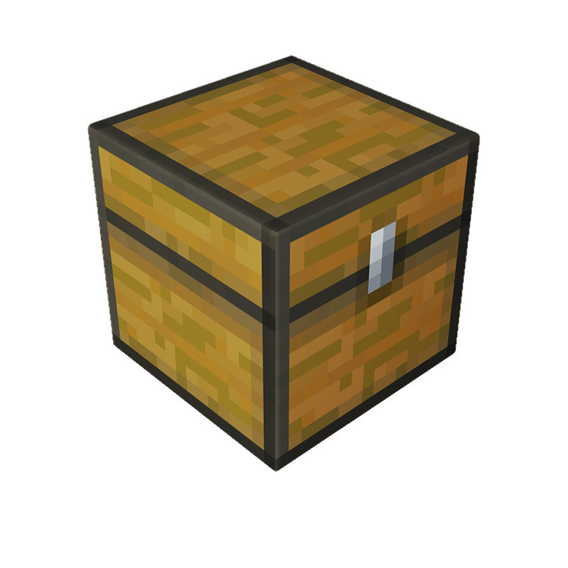 Minecraft Magnetic Chest Blocks Kit Toy 3 Pcs Set