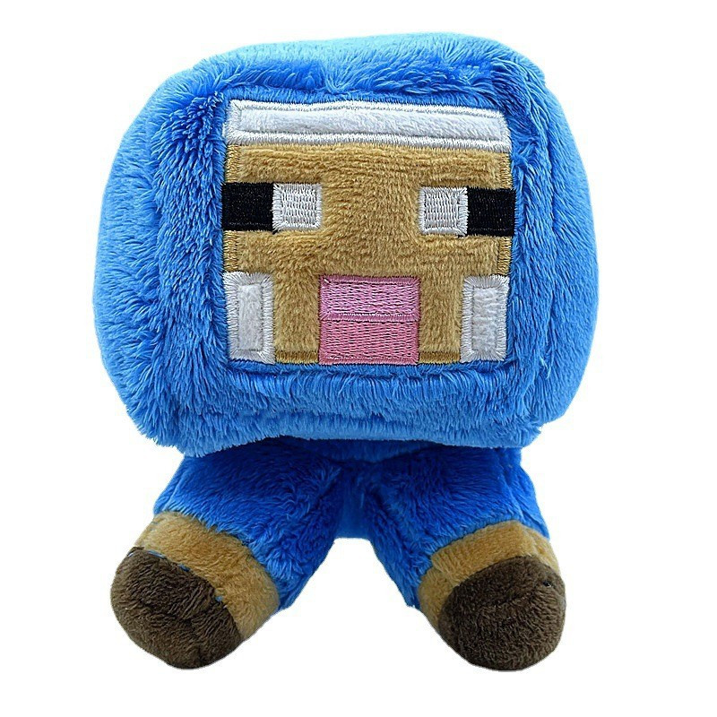 Minecraft Blue Sheep Plush Toy