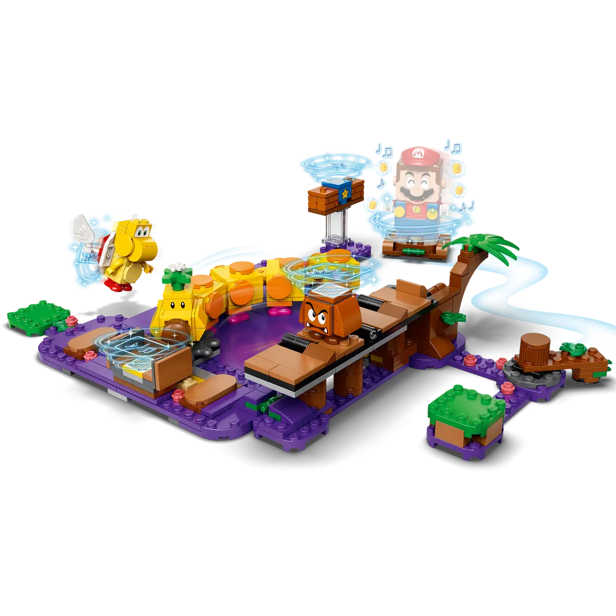 Super Mario Wiggler’s Poison Swamp Expansion Set 71383 Brick Building Kit