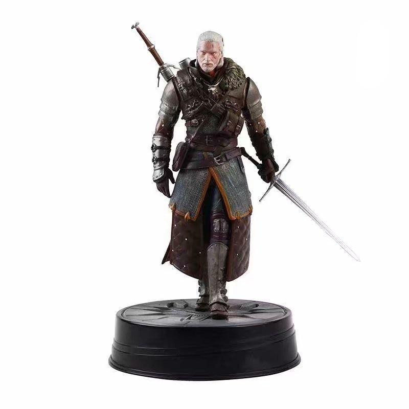 The Witcher 3 Wild Hunt Geralt of Rivia Figure Statue 24cm 9.4inches