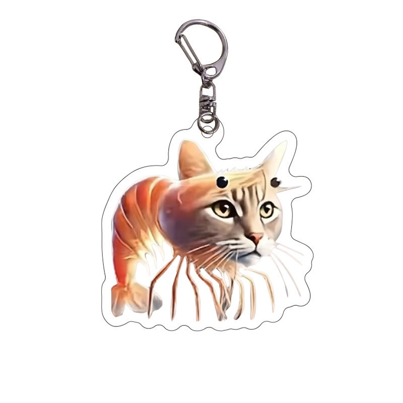 Italian Brainrot Trippi Troppi Acrylic Keychain 5cm 2inches