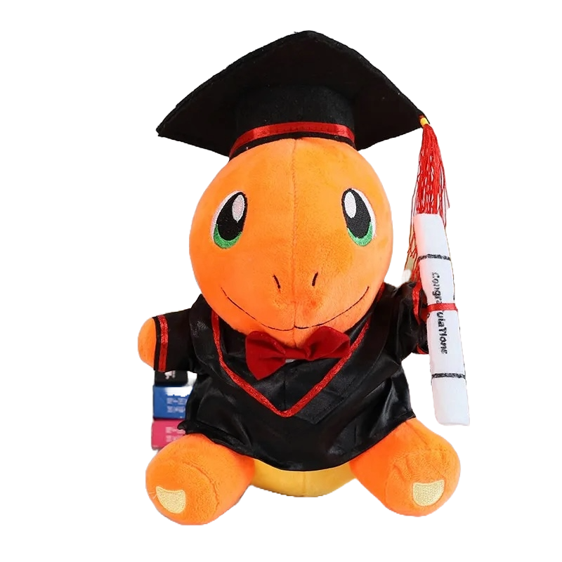 Charmander Pokemon Graduation Soft Stuffed Plush 20cm 7.87inches