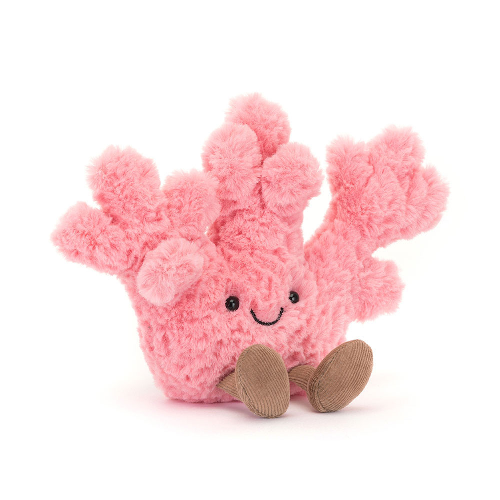 Jellycat Amuseables Coral Soft Stuffed Plush 18cm 7.08inches