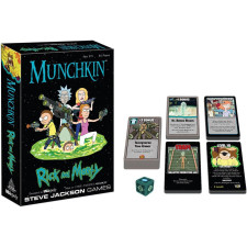 Munchkin Rick and Morty: Party Role Play TV Show Theme Hilarious Card Game