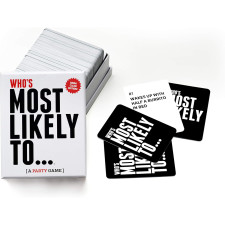Who's Most Likely To Kinda Clean Edition: Family Party Humor Fun Card Game