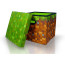 Minecraft Grass Block Storage Cube Organizer