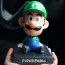 Super Mario Bros Movie Luigi Shaking Head Figure Car Decoration Accessories