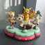 Pokemon Carousel Figure Set 4 Pcs