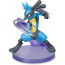 Pokemon DX Lucario Metal Claw Figure Statue 13cm 5.1inches