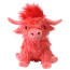Living Nature Highland Cow Red Plush Toy 25cm 9.8inches