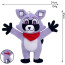 Indigo Park Rambley The Raccoon Soft Stuffed Plush 25cm 9.84inches