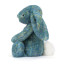 Jellycat Bashful Luxe Bunny Azure Medium Soft Stuffed Plush 31cm 12.20inches