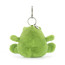 Jellycat Ricky Rain Frog Bag Charm 14cm 5.51inches