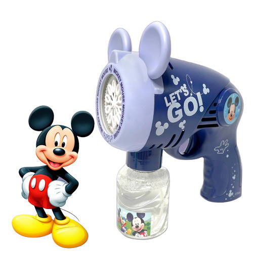 Disney Mickey Mouse Bubble Blower Machine Gun