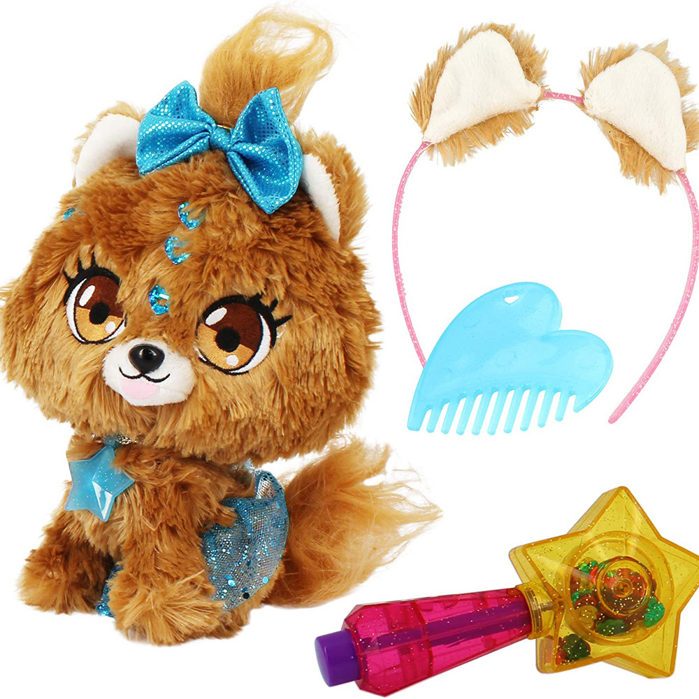 Shimmer Stars Plush Pet You Can Decorate Bubble The Puppy