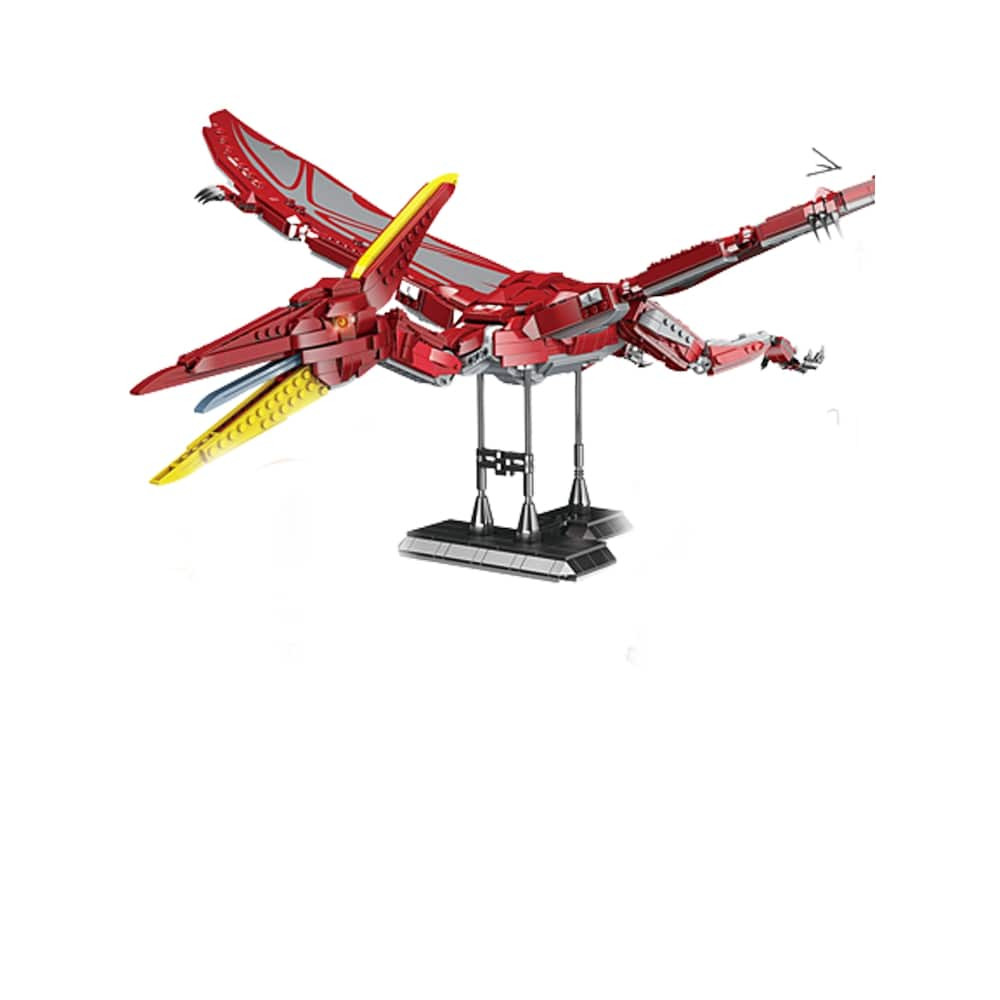 Pterosaur From Jurassic World With Sound Effect Swingable Custom Brick Building Kit