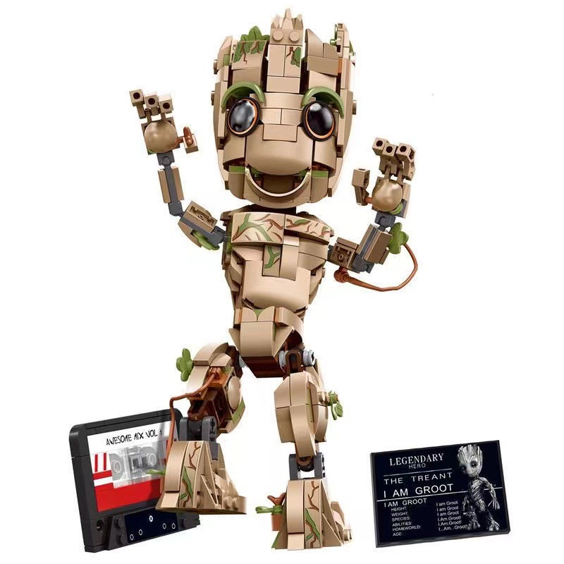 Marvel I am Groot 76217 Brick Building Kit