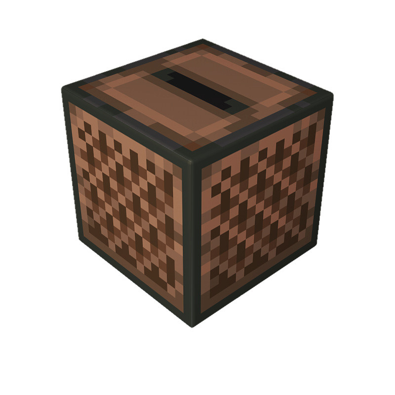 Minecraft Magnetic Jukebox Blocks Kit Toy 3 Pcs Set