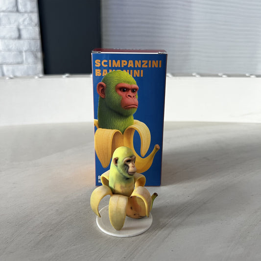 Italian Brainrot Chimpanzini Bananini Monkey Toy Figure