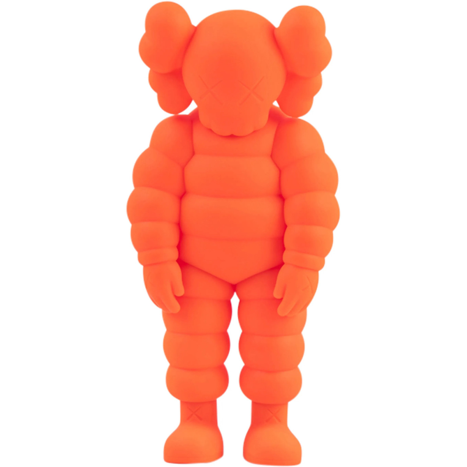 KAWS What Party Open Edition Vinyl Figure 28cm 11.02inches Orange
