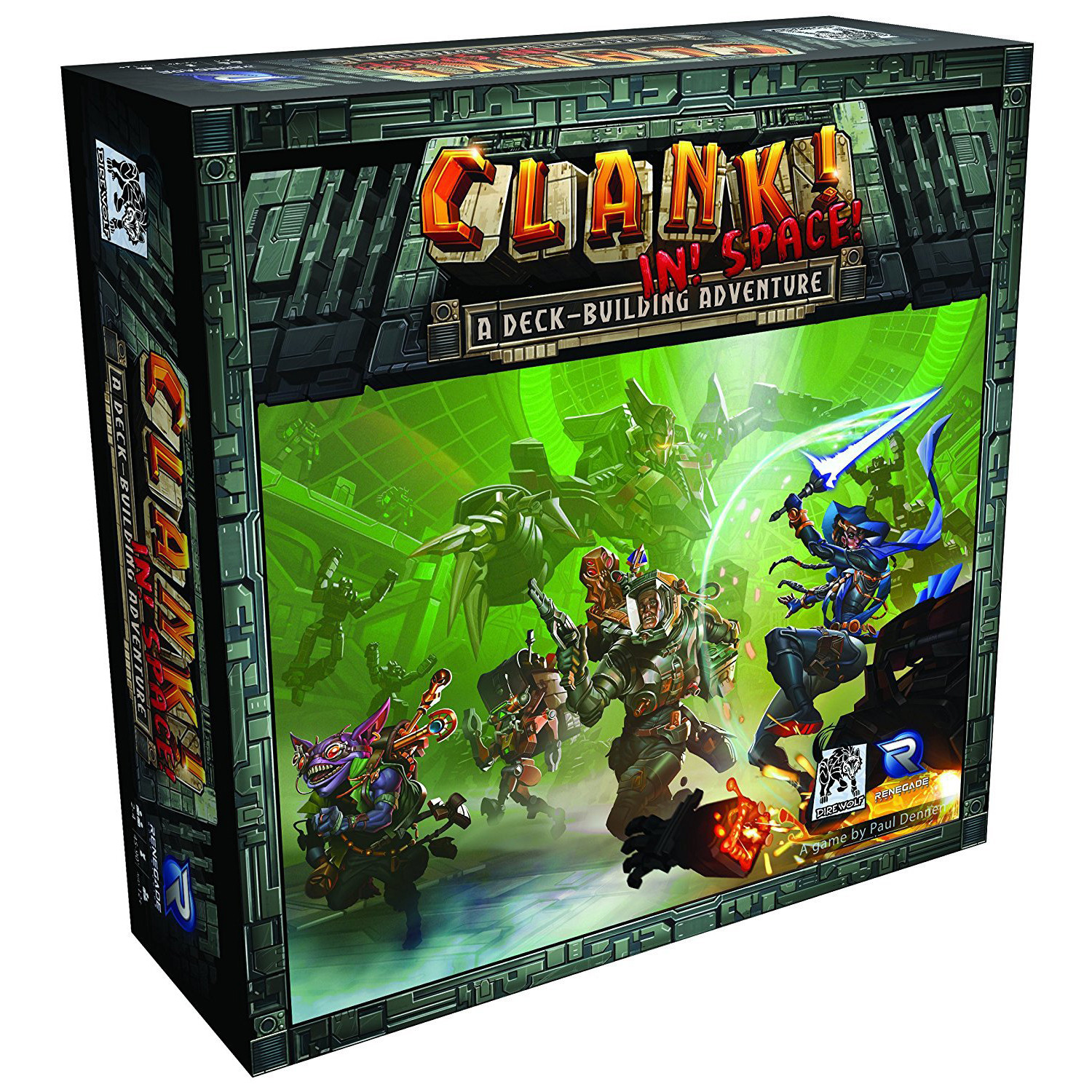 Clank In Space A Deck-Building Adventure : Family Strategy Fantasy Board Game