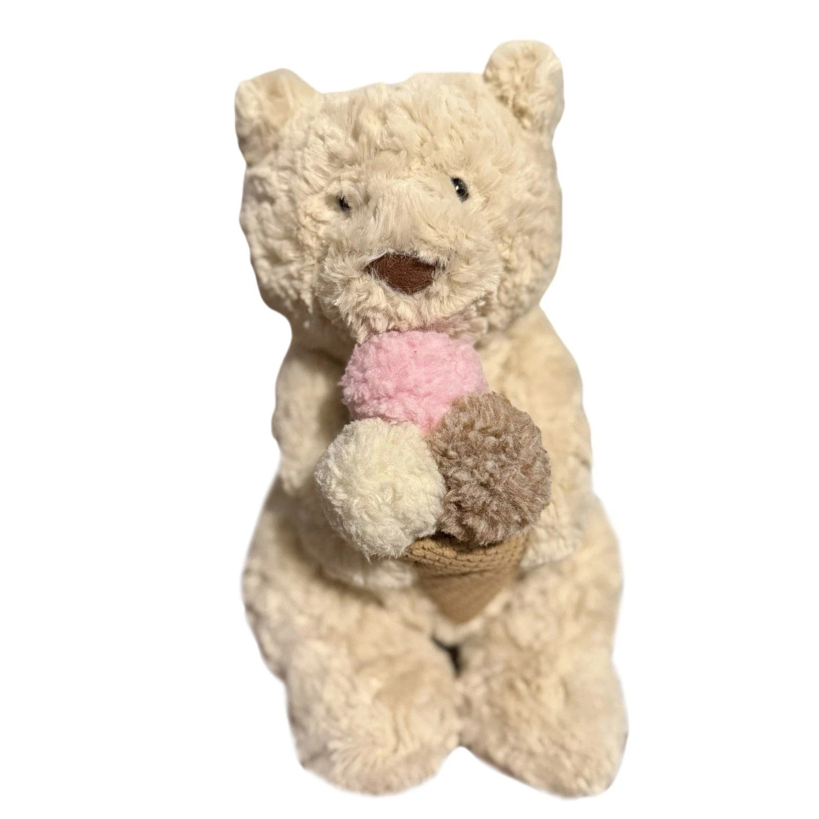 Jellycat Oatus Bear FAO Schartz NY Exclusive Soft Stuffed Plush 