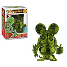 Funko Pop Rat Fink Green Chrome #15 Vinyl Figure