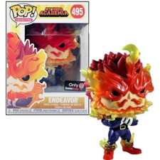Funko Pop Endeavor Crossarms #495 Vinyl Figure - My Hero Academia Collection
