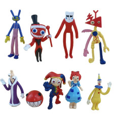 The Amazing Digital Circus Figure Set 9 Pcs