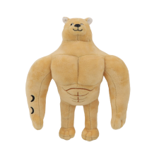 Backrooms Buff Doge Horror Plush Toy