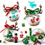 Christmas Tree Decoration Ball Set Custom Brick Building Kit