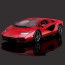 Lamborghini Countach LPI 800-4 2021 1:18 Die-cast Alloy Four-Wheel Suspension Toy Car Model