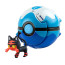 Tomy Pokemon Throw 'n' Pop Pokeball Litten & Dive Ball Figure Set