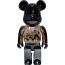 My First Bearbrick Baby Black and Gold 400% Figure 28cm 11.02inches