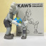 KAWS The Promise Open Edition Vinyl Figure 36cm 14.17inches Grey