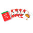 Sriracha The Game: Party Action Pattern Recognition Real-Time Slap The Deck Food Theme Card Game