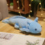 Blue Axolotl Plush Toy 45cm 17.7inches