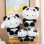 Cinnamoroll Wearing Panda Costume Soft Stuffed Plush Multiple Sizes
